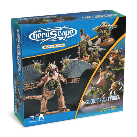 Heroscape: Army Expansion- Clockwork Combine Research Expedition