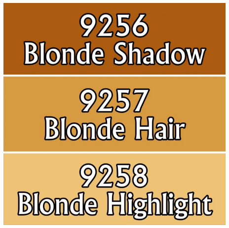 Blonde Hair MSP Triads 09786