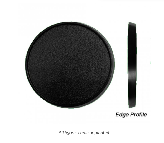 40MM GAMING BASE (UNSLOTTED) (10)