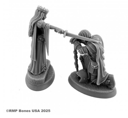 "THE OATH" QUEEN AND KNIGHT VIGNETTE RPR 07210