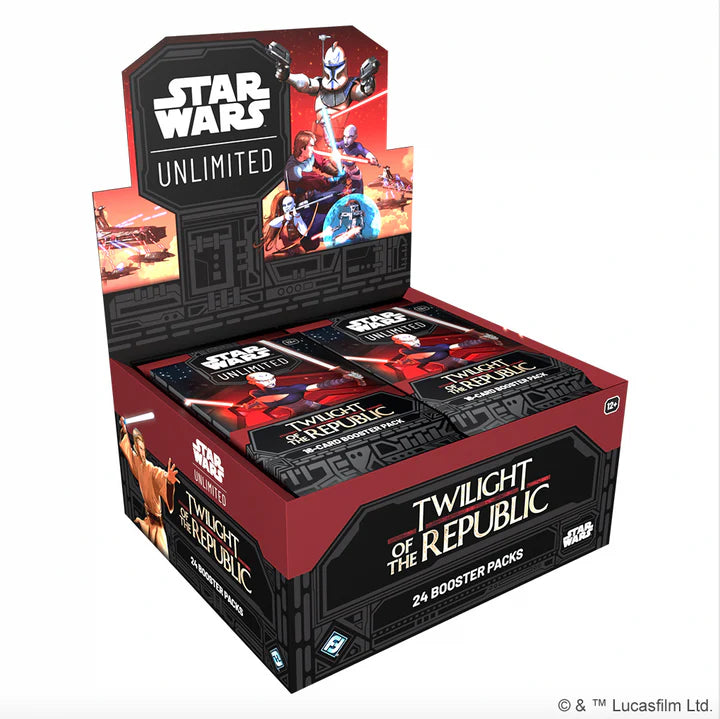 Star Wars: Unlimited Twilight of the Republic Booster Display (Pre-Order)