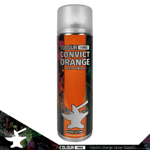 Colour Forge Spray: Convict Orange (500ml)