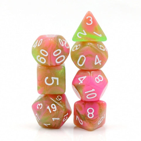 FBG2102 Apple Taffy (Polyhedral Dice Set)
