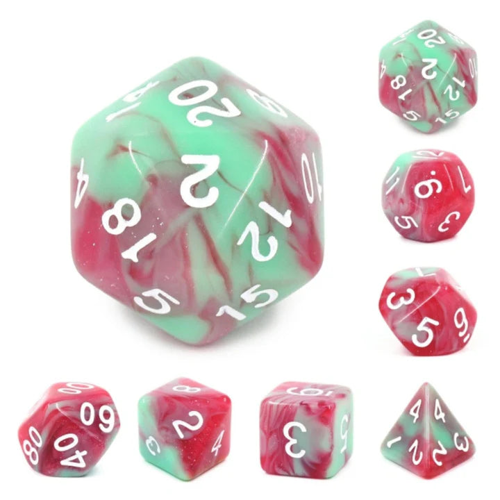 FBG2103 Strawberry Cream (Polyhedral Dice Set)