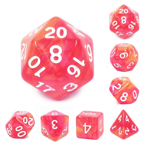 FBG2120 Grapefruit (Polyhedral Dice Set)