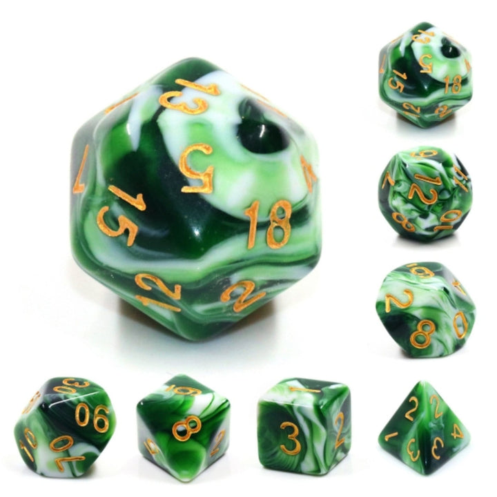 FBG2167 Jadeite (Polyhedral Dice Set)