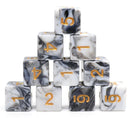FBG2198 12 Piece D6's - Espresso Cream