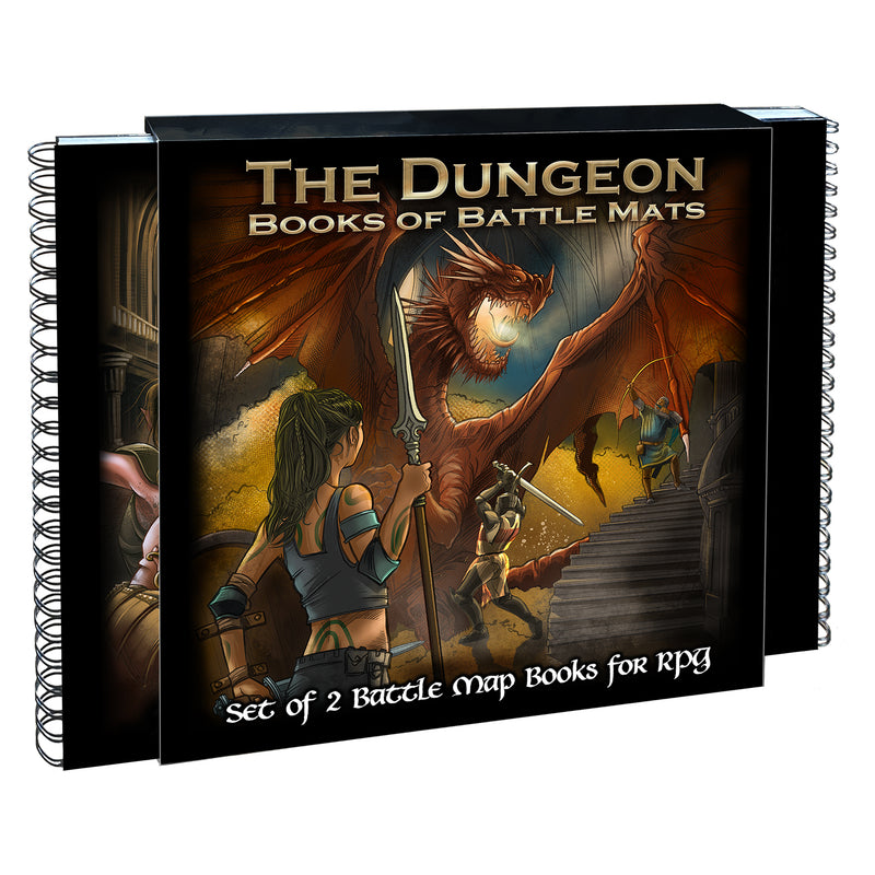 The Dungeon: Books of Battle Mats