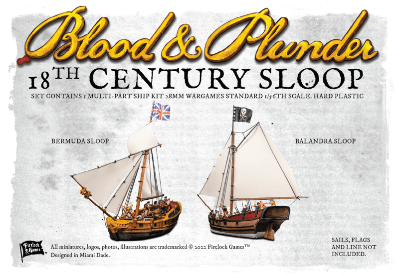 Blood & Plunder: 18th Century Sloop