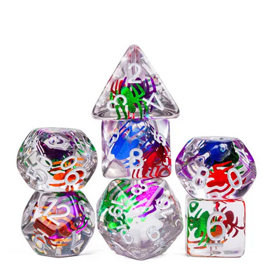 FBG2520 Spider Swarm (Polyhedral Dice Set)