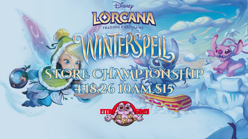 Disney Lorcana - Winterspell Store Championship Ticket
