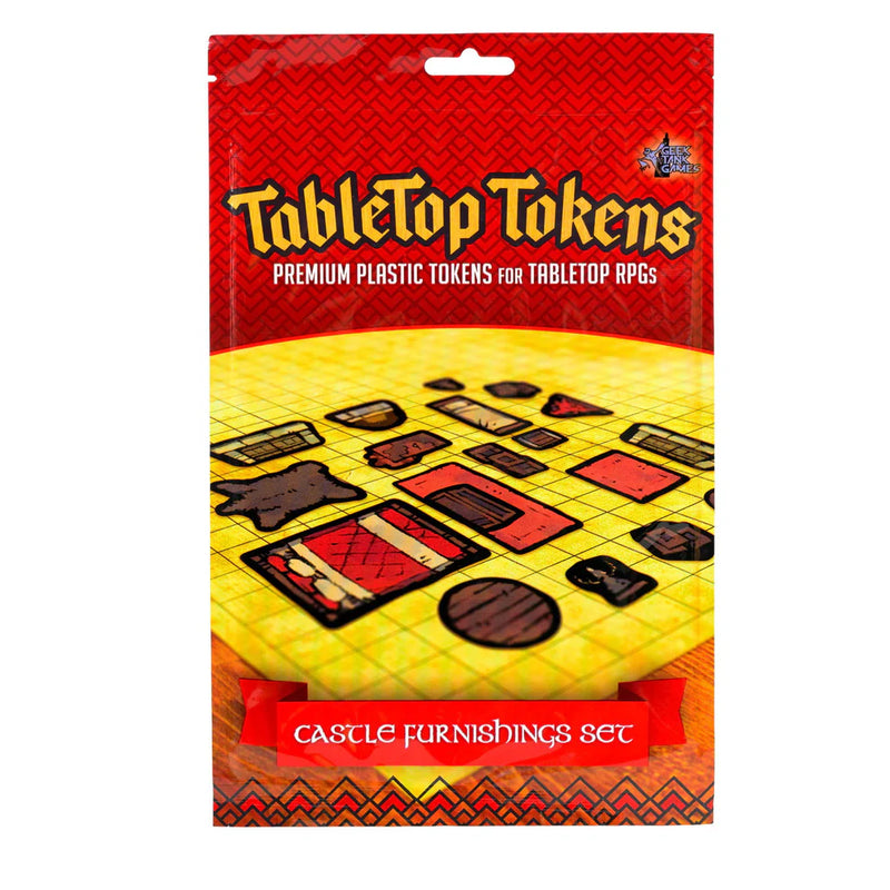 GTG Tabletop Tokens: Castle Furnishings Set