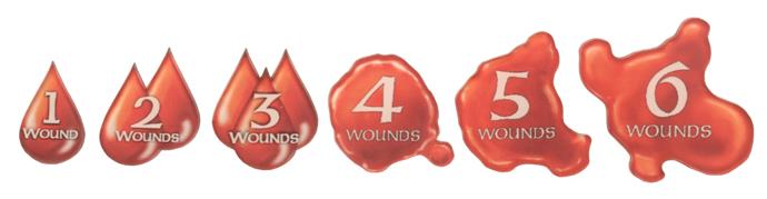 Gale Force Nine - Massive Wounds Tokens - GFG120
