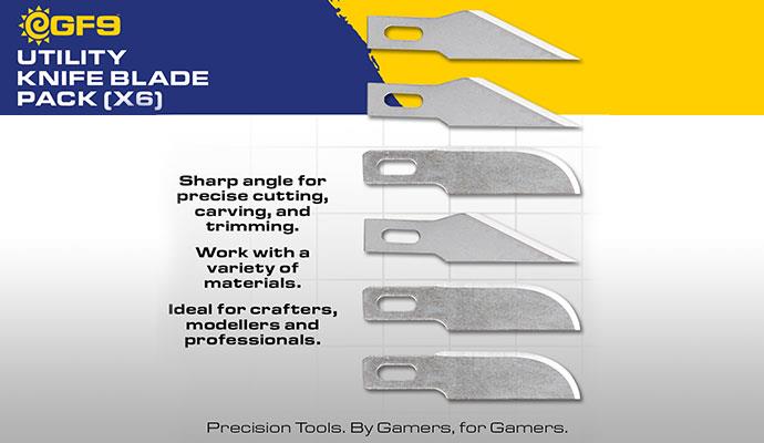 GF9T03 “Utility” Knife Blade Pack (x6)