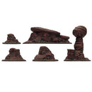 Battlefield in a Box: Badlands Tors - Mars (x5) - 30mm