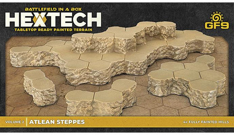 Hextech (Battlefield in a Box): HEXT13 Volume 2 Atlean Steppes