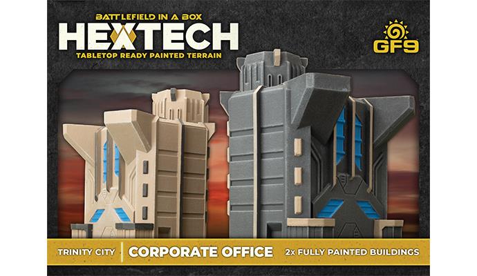 Hextech (Battlefield in a Box): HEXT02 Trinity City - Corporate Office