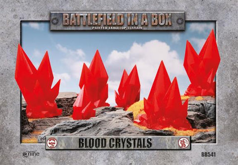 Battlefield in a Box: Blood Crystals - Red