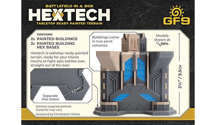 Hextech (Battlefield in a Box): HEXT02 Trinity City - Corporate Office