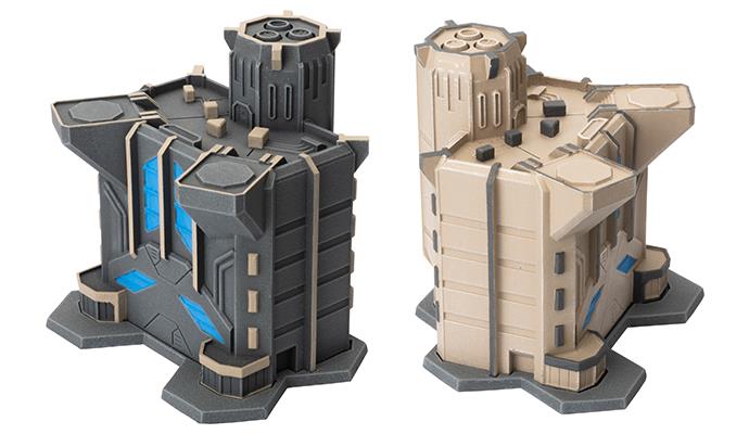 Hextech (Battlefield in a Box): HEXT02 Trinity City - Corporate Office