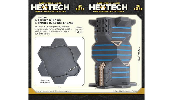 Hextech (Battlefield in a Box): HEXT06 Trinity City - Justice Tower