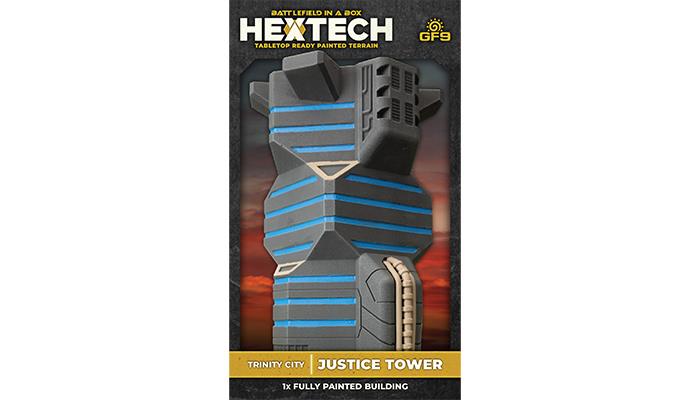 Hextech (Battlefield in a Box): HEXT06 Trinity City - Justice Tower