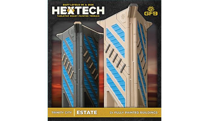Hextech (Battlefield in a Box): HEXT03 Trinity City - Estate