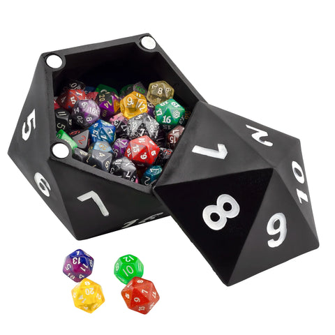 Toy Vault 20-Sided Dice Storage Treasure Box