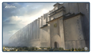 Playmat: MTG- Avatar the Last Airbender- The  Walls of Ba Sing Se