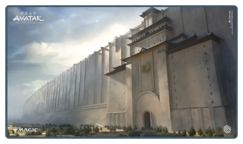 Playmat: MTG- Avatar the Last Airbender- The  Walls of Ba Sing Se