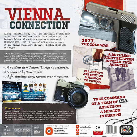 Vienna Connection: A Cold War Espionage Board Game