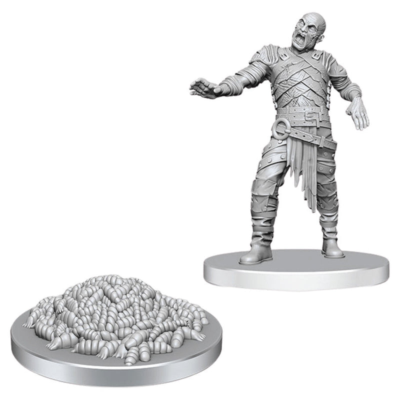 D&D Nolzur's Marvelous Miniatures: Swarm of Rot Grubs & Rot Grub Victim (90855)