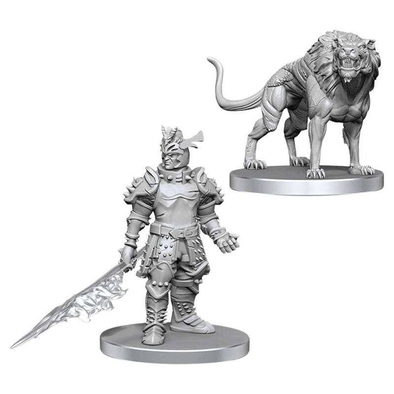 D&D Nolzur's Marvelous Miniatures: Hell Hound & Narzugon