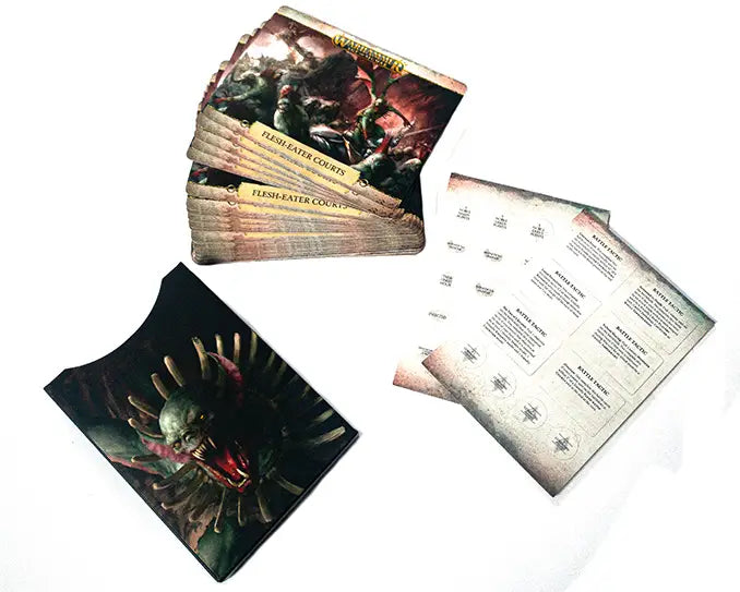 Warscroll Cards: Flesh-Eater Courts (Army Box Edition)