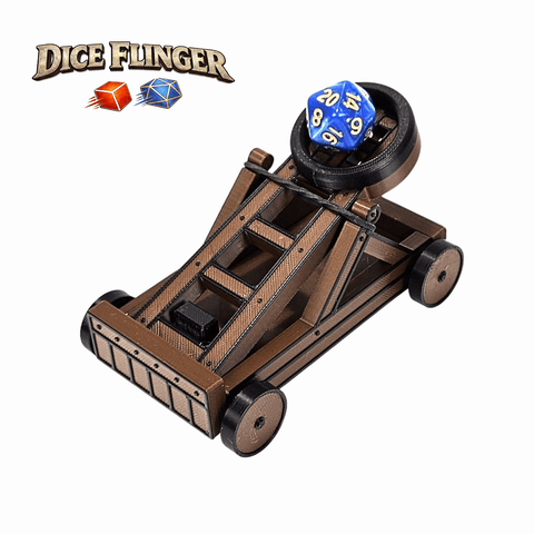 Dice Catapult - Brown