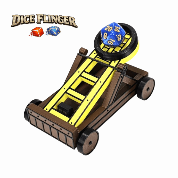 Dice Catapult - Yellow