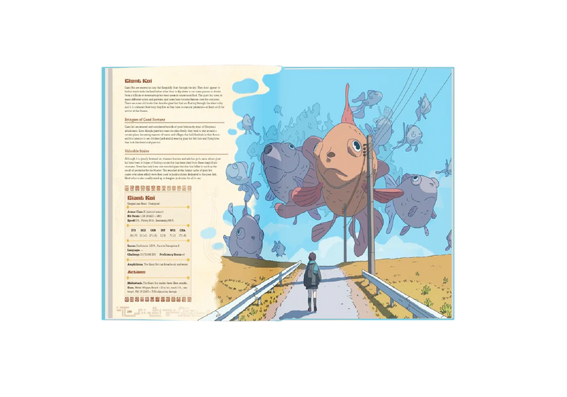 Obojima D&D 5E Studio Ghibli Inspired Hardcover Book