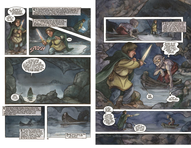 Hobbit: A Graphic Novel Revised/Expanded : J. R. R. Tolkien