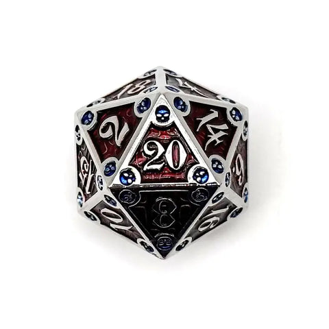 Dungeon Delve Runestones™ - 25mm D20 - Vampiric Corruption