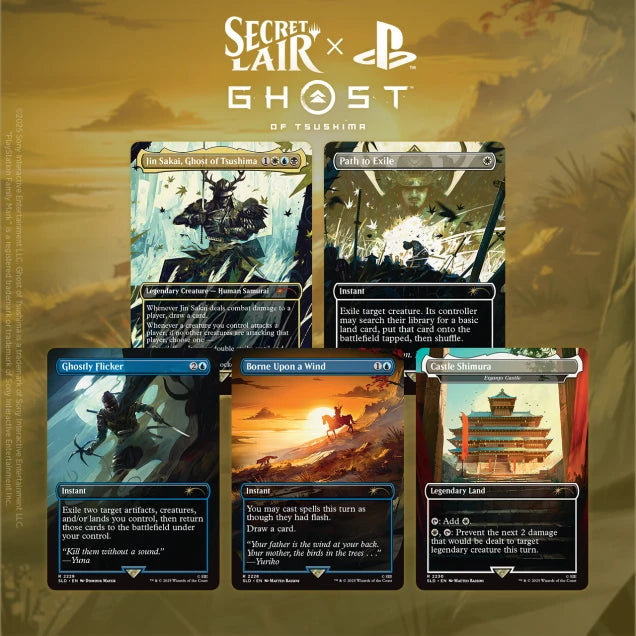 Secret Lair x Ghost of Tsushima (Non-Foil) - Secret Lair Drop Series