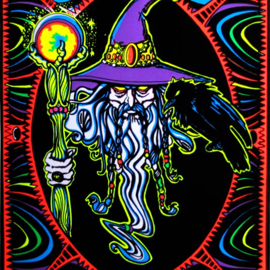 Wizard Backlight Poster