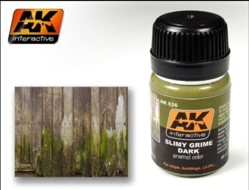 AK Interactive Slimy Grime Dark Enamel 35ml