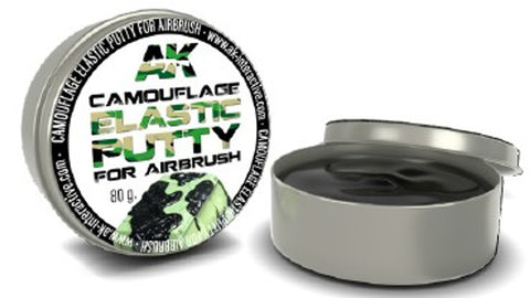 AK Interactive Reusable Elastic Putty for Airbrush Camouflage Masking 80g