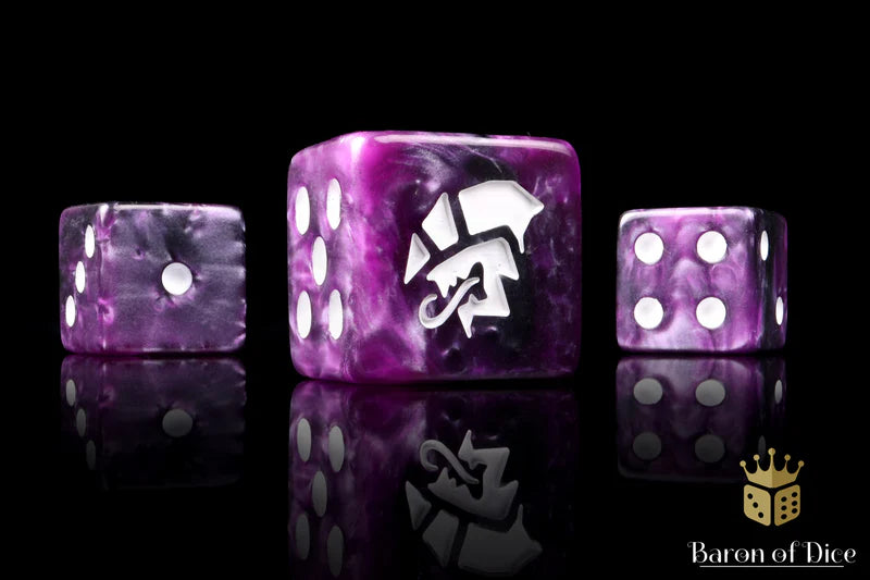 Baron of Dice - 25 Count Straight Edge Dice