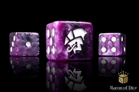 Baron of Dice - 25 Count Straight Edge Dice