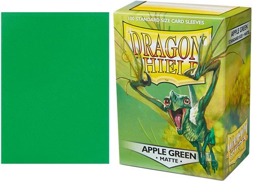 Dragon Shield Sleeves - Apple Green Matte