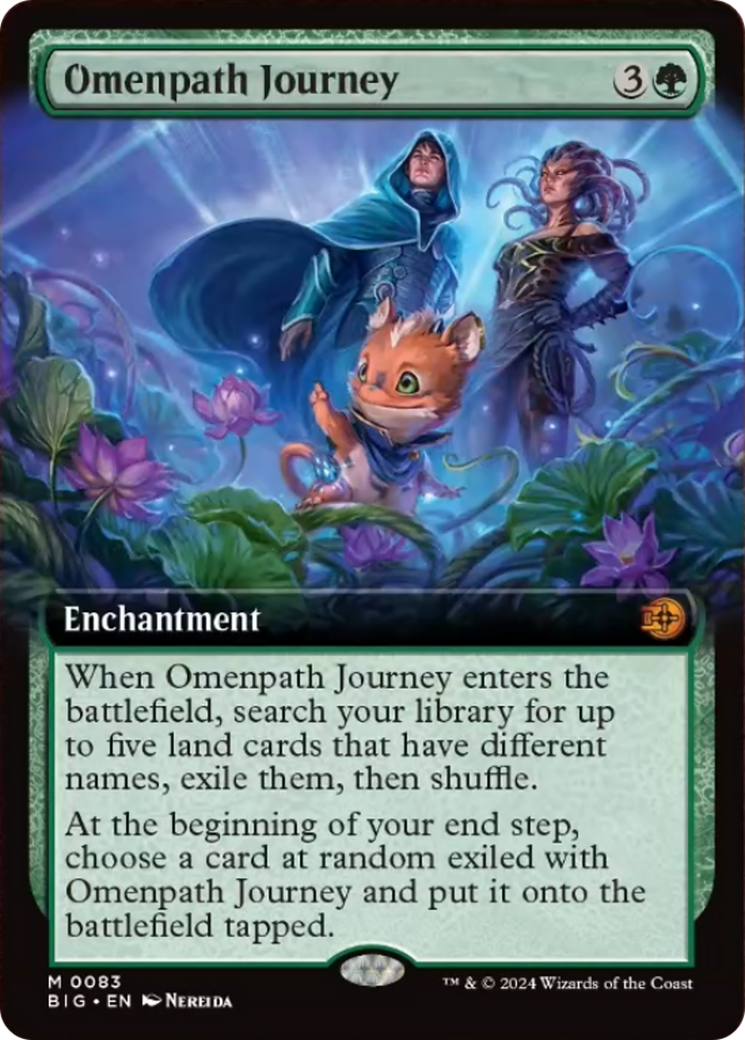 Omenpath Journey (Extended Art) [Outlaws of Thunder Junction: The Big
