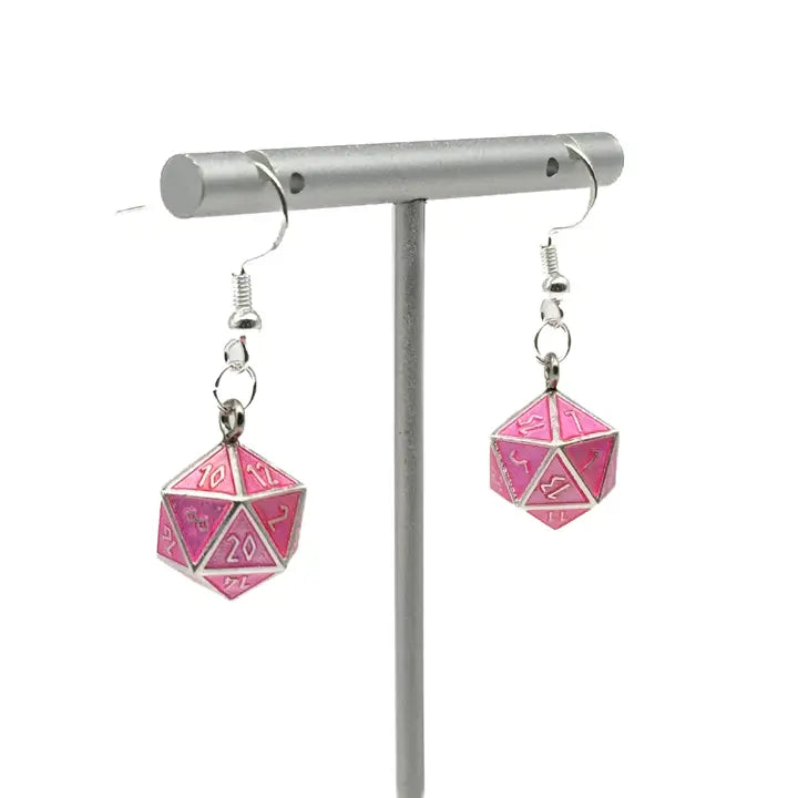 Siren Song - Ioun Stone D20 Dice Earrings