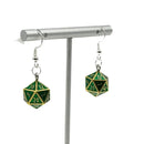 Jörmungandr - Ioun Stone D20 Dice Earrings