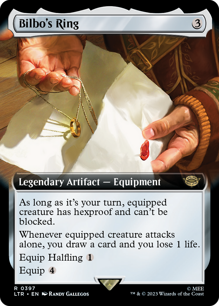 Bilbo's Ring (Extended Art) [The Lord of the Rings: Tales of Middle-Ea Bilbo's Ring (Extended Art) [The Lord of the Rings: Tales of Middle-Ea